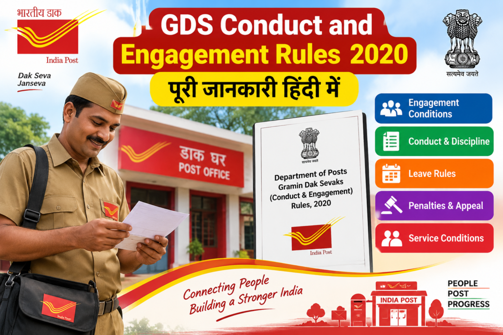 GDS Conduct and Engagement Rules 2020 की पूरी जानकारी हिंदी में